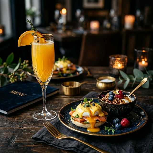 Premium Brunch and Mimosa Spread