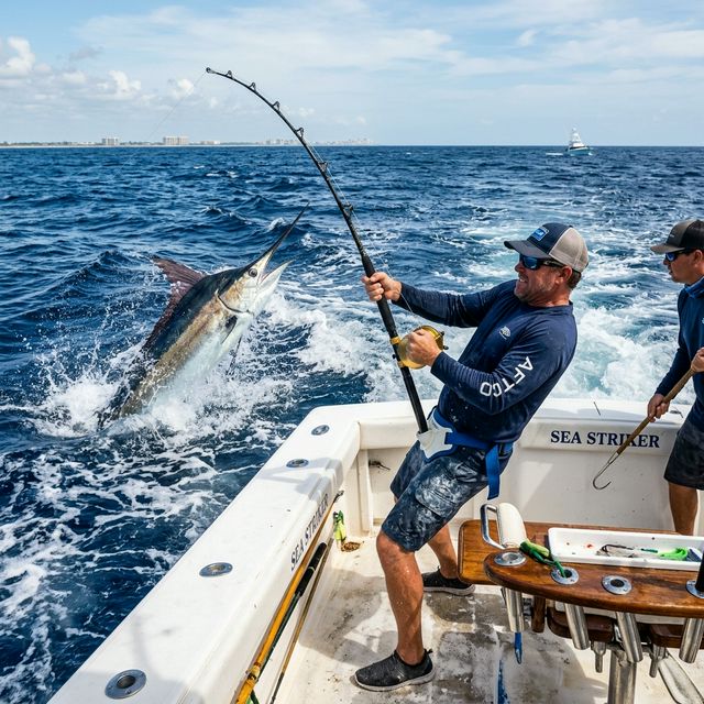 Action sports fishing in Northeast Florida