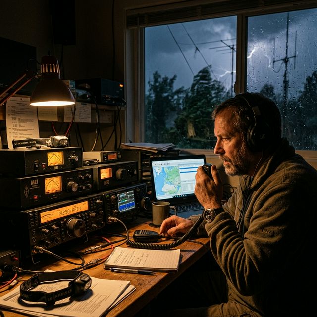 Emergency Ham Radio Broadcast Station
